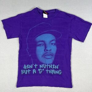 VTG Death Row Records Dr. Dre T Shirt Fits XS 2005 Hip Hop Rap Tee Faded Y2K